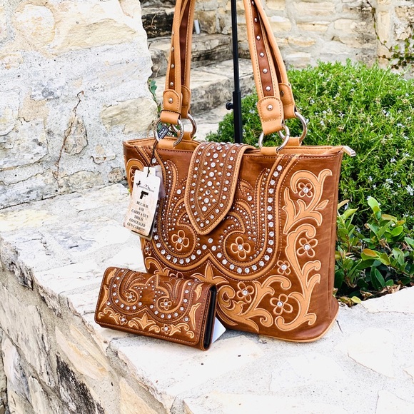 NWT Montana West conceal carry bag&wallet - Picture 3 of 16